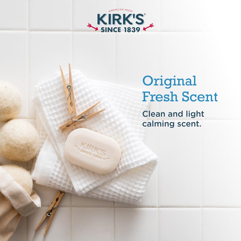 Kirk's Original Coco Castile Soap, Pack of 3 - Image 5